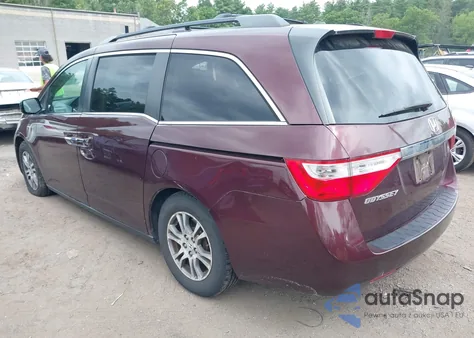2013 Honda Odyssey Ex-L from USA, damaged, VIN 5FNRL5H60DB080637